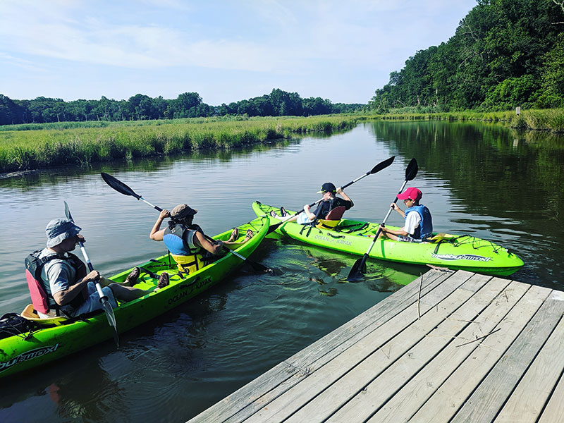 Kayaking